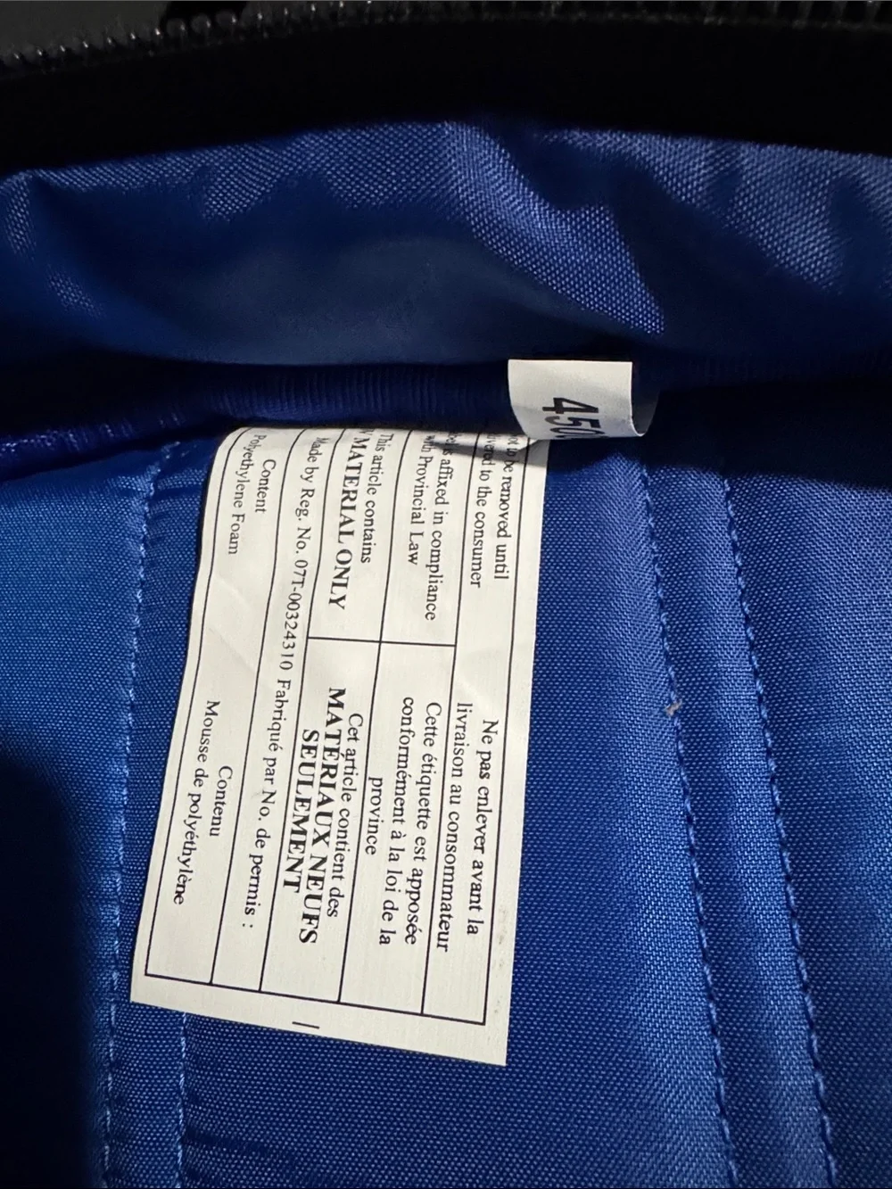 OGIO Black Laptop Messenger Bag with Blue Interior